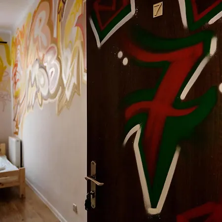 Graffiti Auberge de jeunesse Cracovie